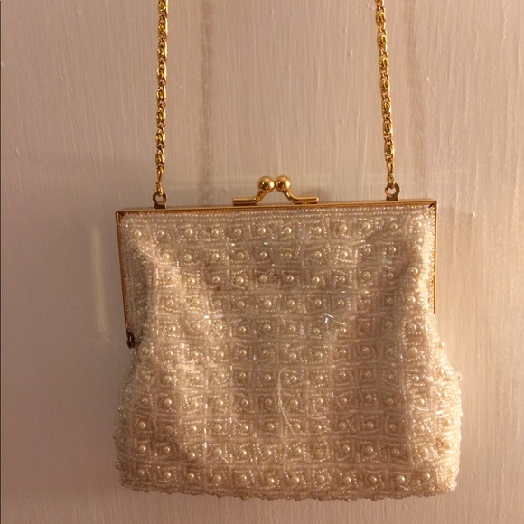 Vintage Crossbody Beaded Purse - Picture 5 of 13